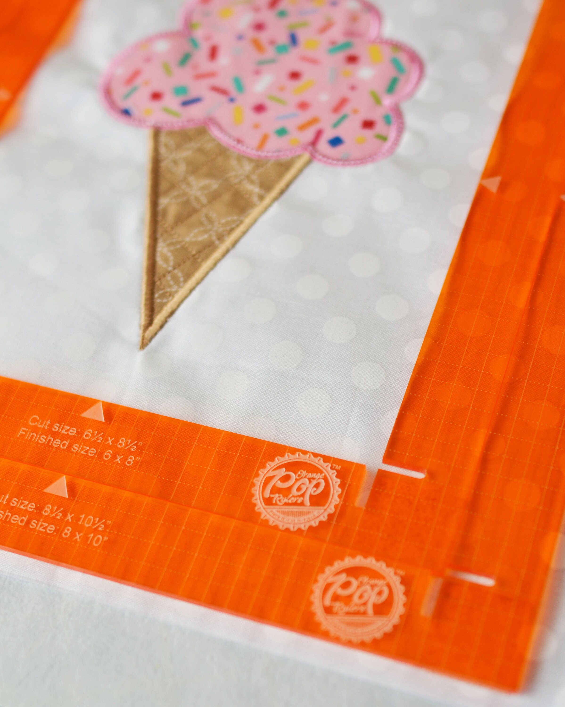 Orange Pop Rulers Rulers Rectangle Set by Kimberbell Designs - Etsy