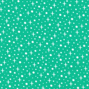 Paintbox Stars Cypress Yardage by Elizabeth Hartman
