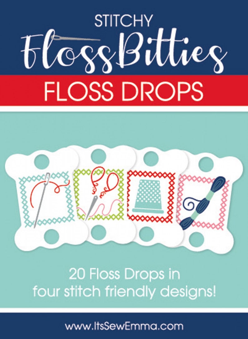 Stitchy Flossbitties Floss Drops by Its Sew Emma Etsy
