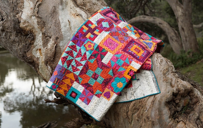 Boho Heart Quilt Pattern Booklet by Jen Kingwell - Etsy