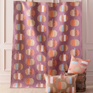 Pumpkin Memories Quilt Kit featuring Tilda