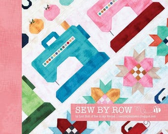 Sew by Row Quilt Pattern by Lori Holt