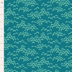 Bloomsville Cotton Bloom Petrol by Tilda