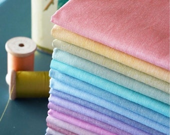 Tilda Chambray FQ Bundle Fabric