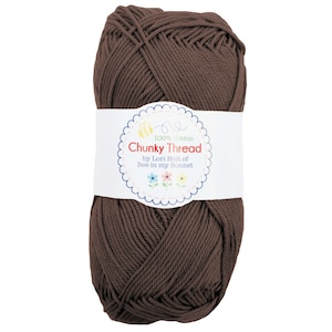 Hilo de crochet grueso con pasas de Lori Holt