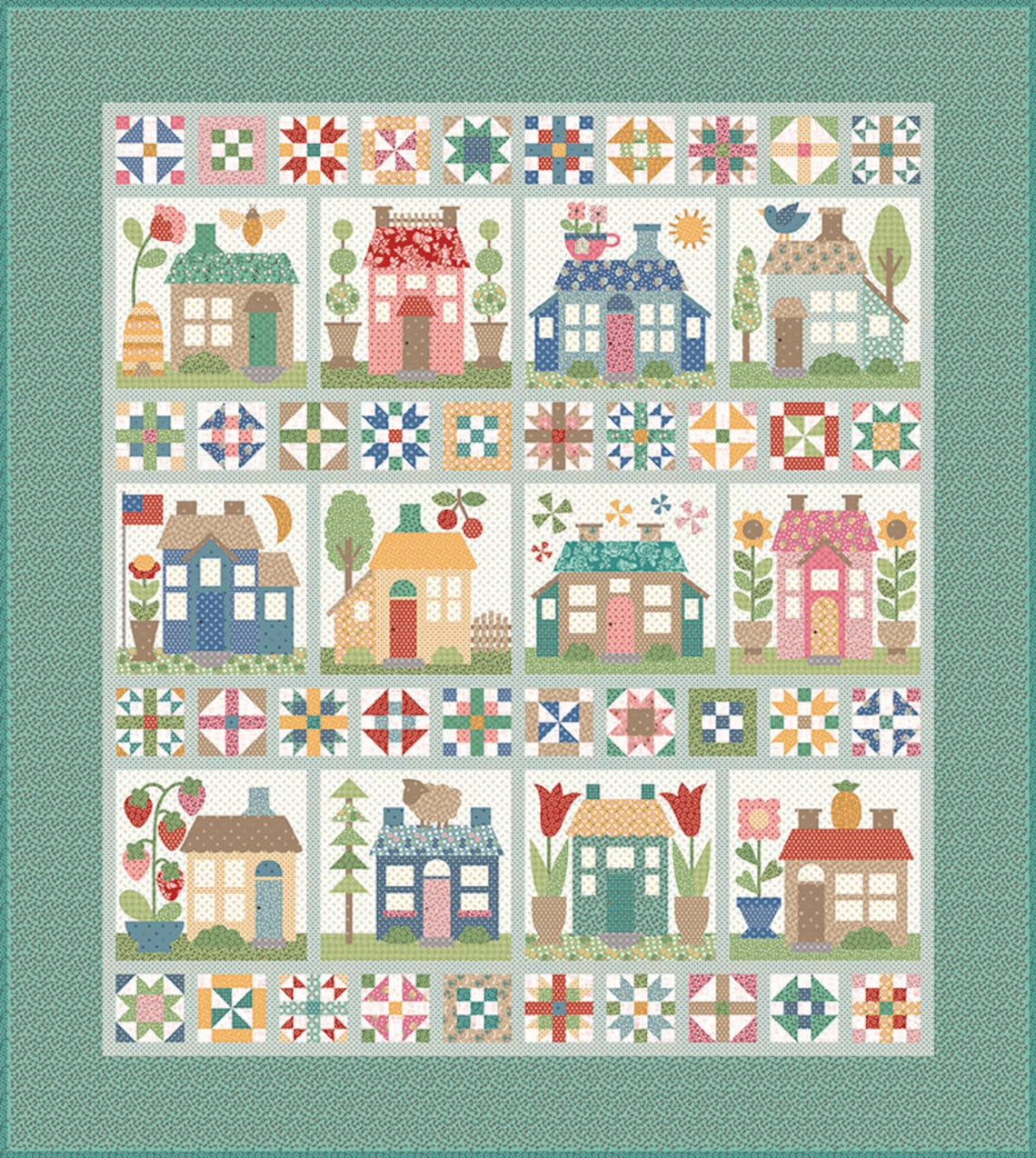 PREORDER Home Town Quilt Kit by Lori Holt Etsy