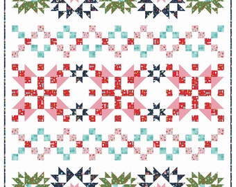 Kit de edredón Merry Making con Cup of Cheer de Kimberbell