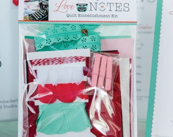 Love Notes Mystery Embellishment Kit by KimberBell