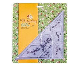 Juego de reglas acrílicas Mayday de Lori Holt