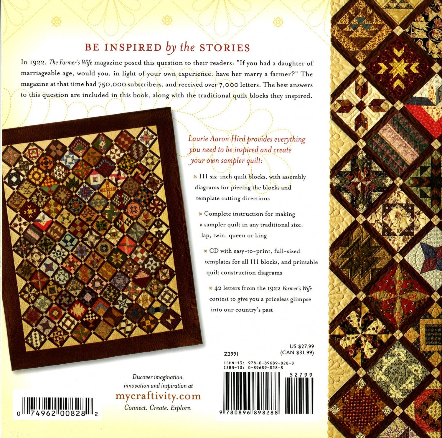 August Sampler Patchwork Quilt Pattern by Elizabeth Hartman 