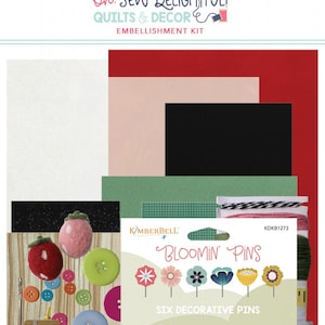 Oh Sew Delightful Embroidery Quilt and Decor Embellishment Kit by Kimberbell