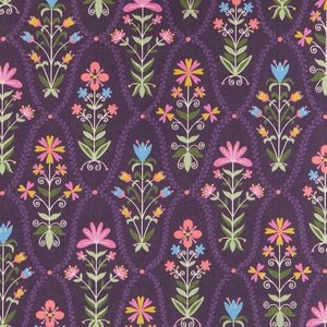 Angeli Plum Liberty London Tana Lawn FQ