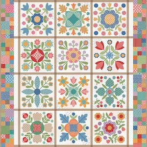 Prairie Meadow Quilt Kit by Lori Holt