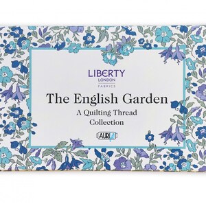 The English Garden Collection by Liberty Cotton 50wt 12 Large Spools