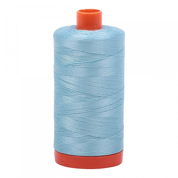 Aurifil Cotton Mako 2805 Light Grey Turquoise 50wt Aurifil Cotton Mako 2805 Light Grey Turquoise 50wt