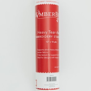 Kimberbell Heavy Tear Away Embroidery Stabilizer
