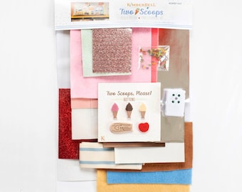 Two Scoops Bench Pillow Embellishment Kit by KimberBell