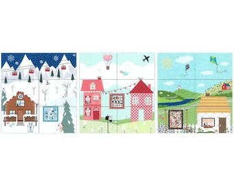 PRE-ORDER Home Sewn Volume 4 Pattern- EMBROIDERY by KimberBell