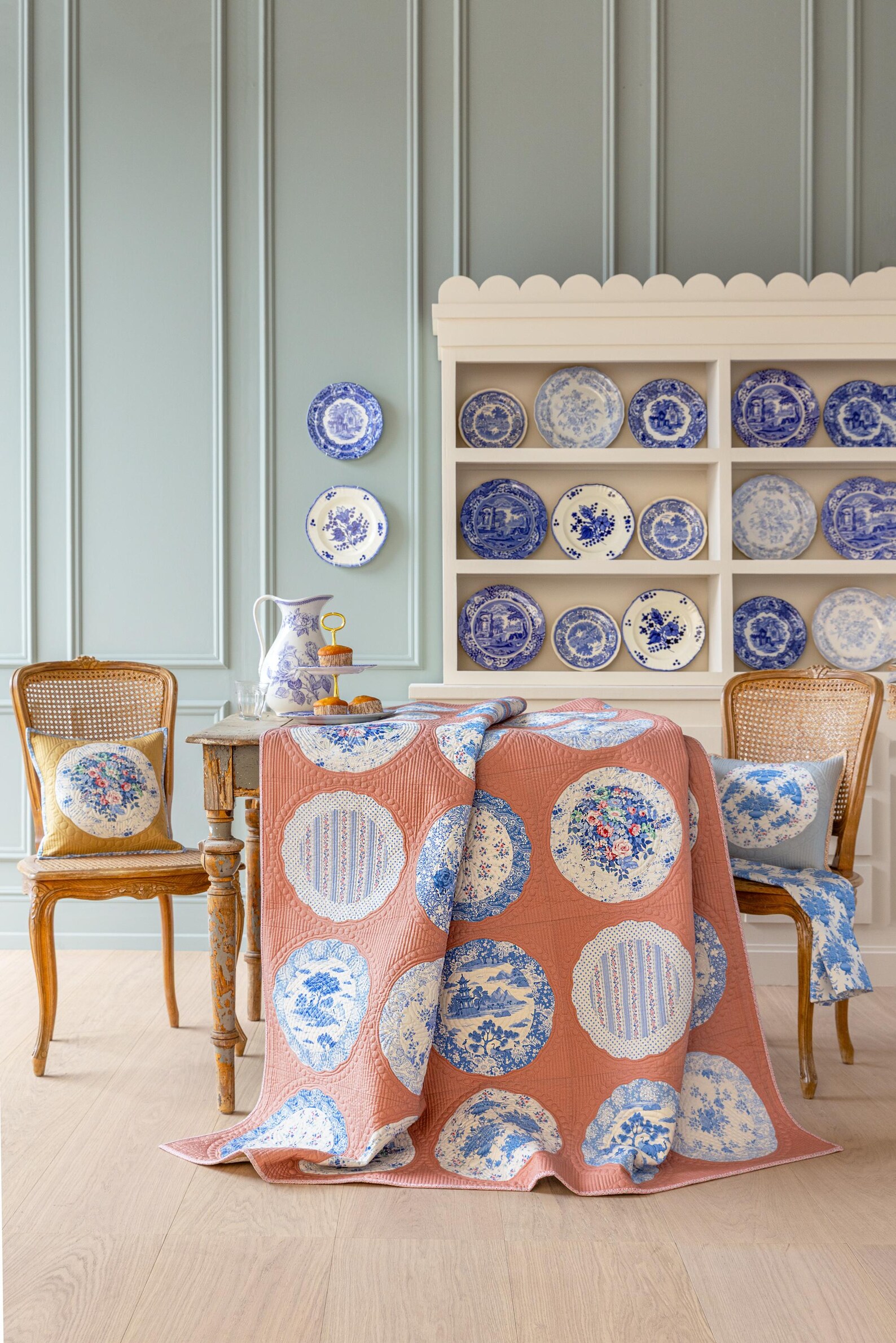 Terracott Quilt Pattern PREORDER Plate Collection Terracotta Quilt Kit Featuring Tilda - Etsy