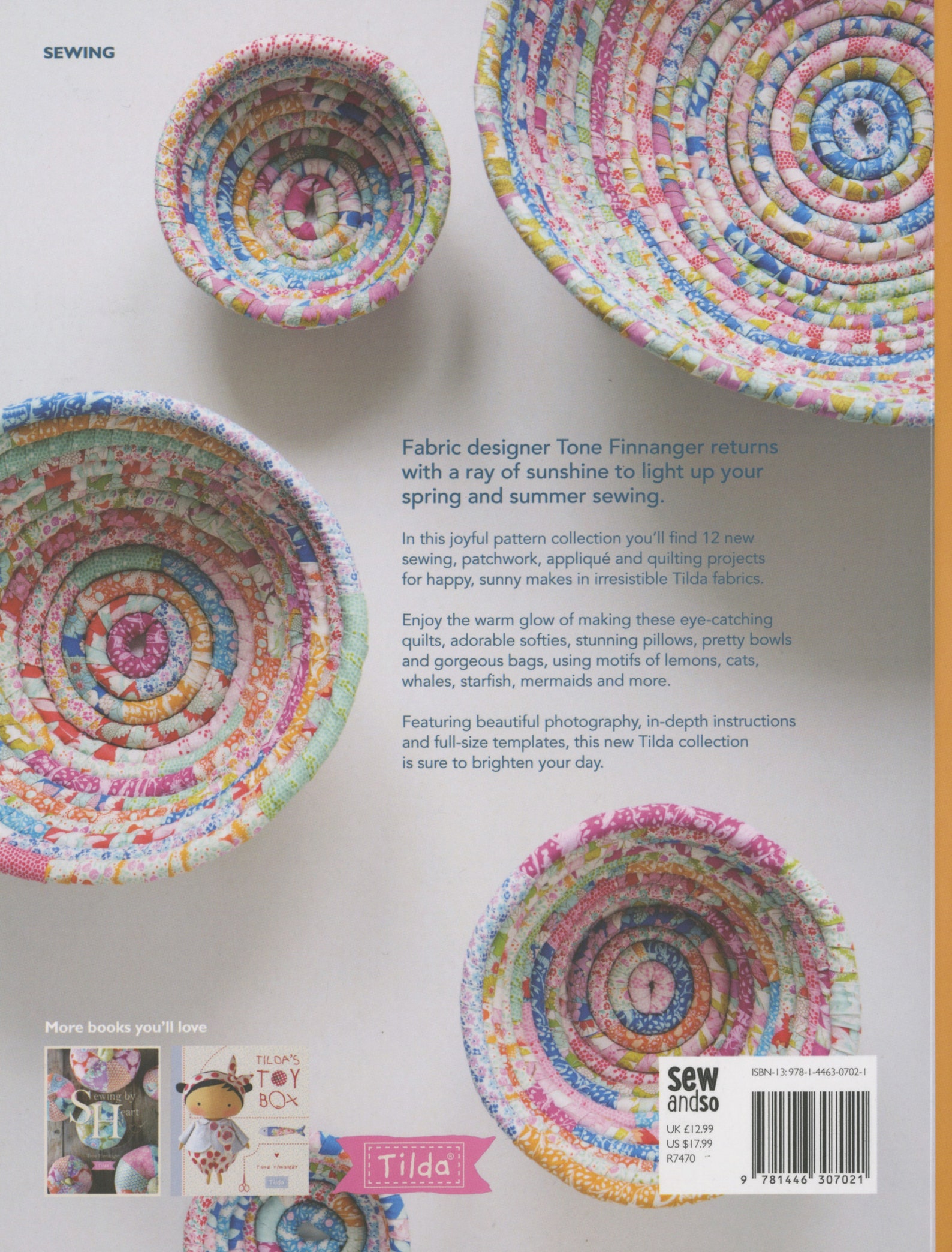 Tilda Sunshine Sewing Pattern Book Etsy