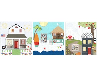 PRE-ORDER Home Sewn Volume 2 Pattern- EMBROIDERY by KimberBell