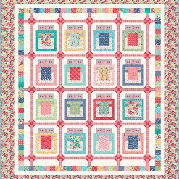 Lori Holt Chicken Salad Quilt Kit Etsy