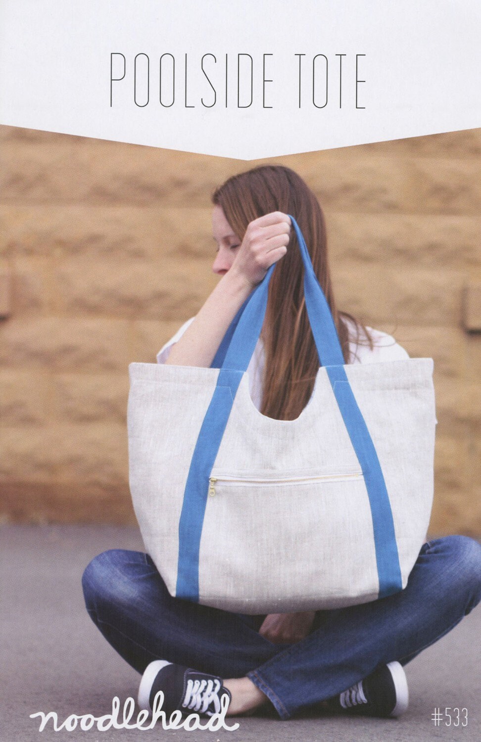 Poolside Tote Muster von Noodlehead Etsy