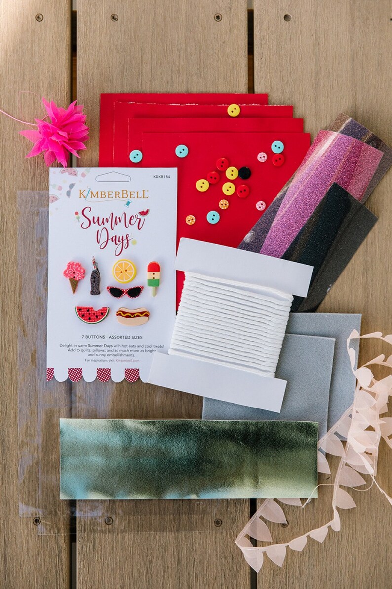 Vintage Boardwalk Embellishment Kit by Kimberbell Designs Etsy