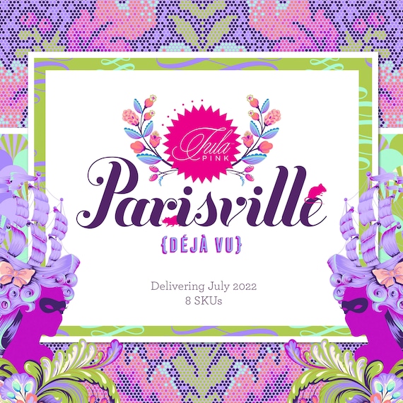 Parisville Deja Vu Cameo Sorbet - 5 Metre Backing Bundle Parisville Deja Vu Cameo Sorbet - 5 Metre Backing Bundle