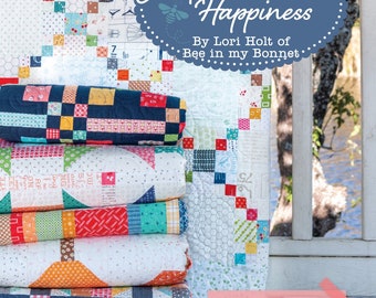 Patrón de colcha Scrappiness Is Happiness, libro de Lori Holt