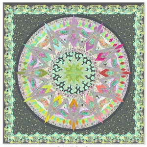 The Big Bang Quilt Kit featuring Roar by Tula Pink - Ships April
