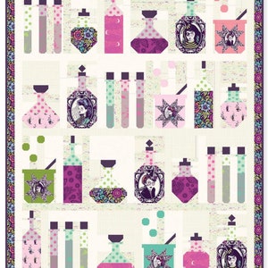 The Still Room Quilt Kit featuring Night Shade by Tula Pink