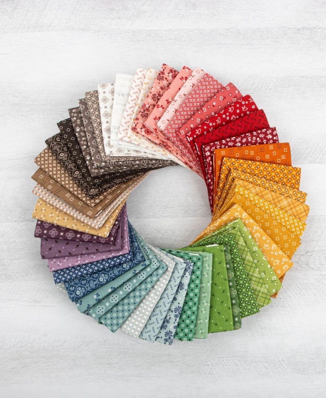 Calico FQ Bundle by Lori Holt - Etsy