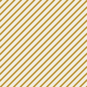 May include: A seamless pattern of thin, diagonal gold stripes on a white background.