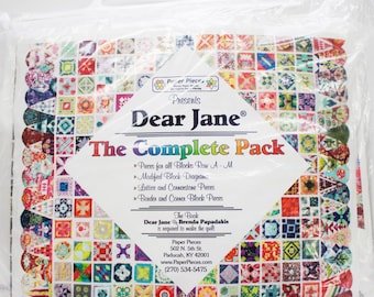 SALE Dear Jane Complete English Paper Piece Pack