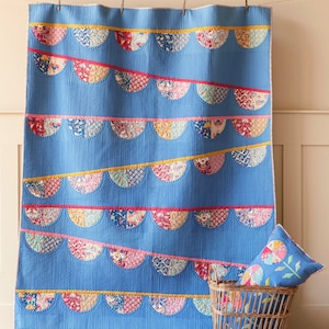 Kit trapunta Bunting Fiordaliso con Tilda Jubilee