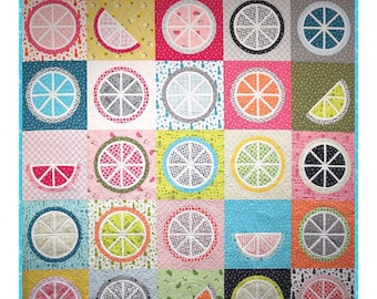 The Fruit Juice Quilt Pattern