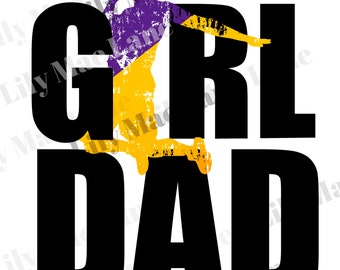 girl dad shirt lakers