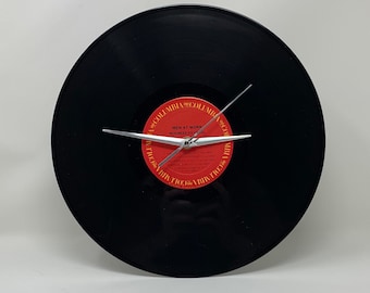 Men At Work -- Business As Usual, 12" Record Clock