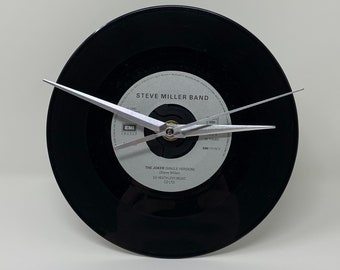 SALE!! Steve Miller Band -- The Joker, 7" Record Clock