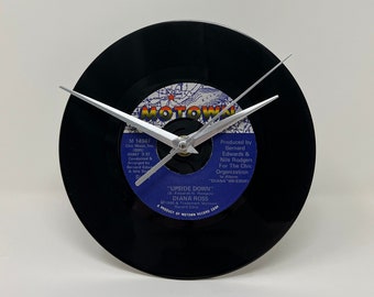 Diana Ross -- Upside Down, 7" Record Clock