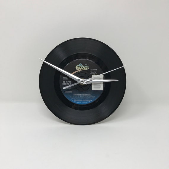 Michael Jackson Smooth Criminal, reloj disco de 7