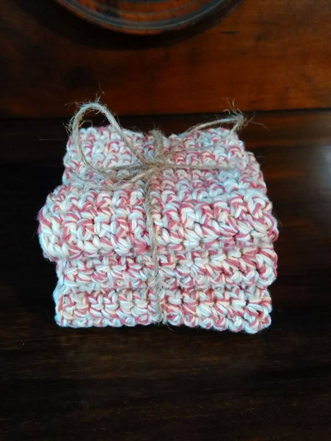 Crocheted Dish Cloths 7x7 Set of 3 Etsy Hong Kong