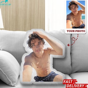 Customized Pillows With Photo, Funny Girlfriend Boyfriend Photo Pillow, Gift in Memory of Loved One, Personalized Pillow with Picture