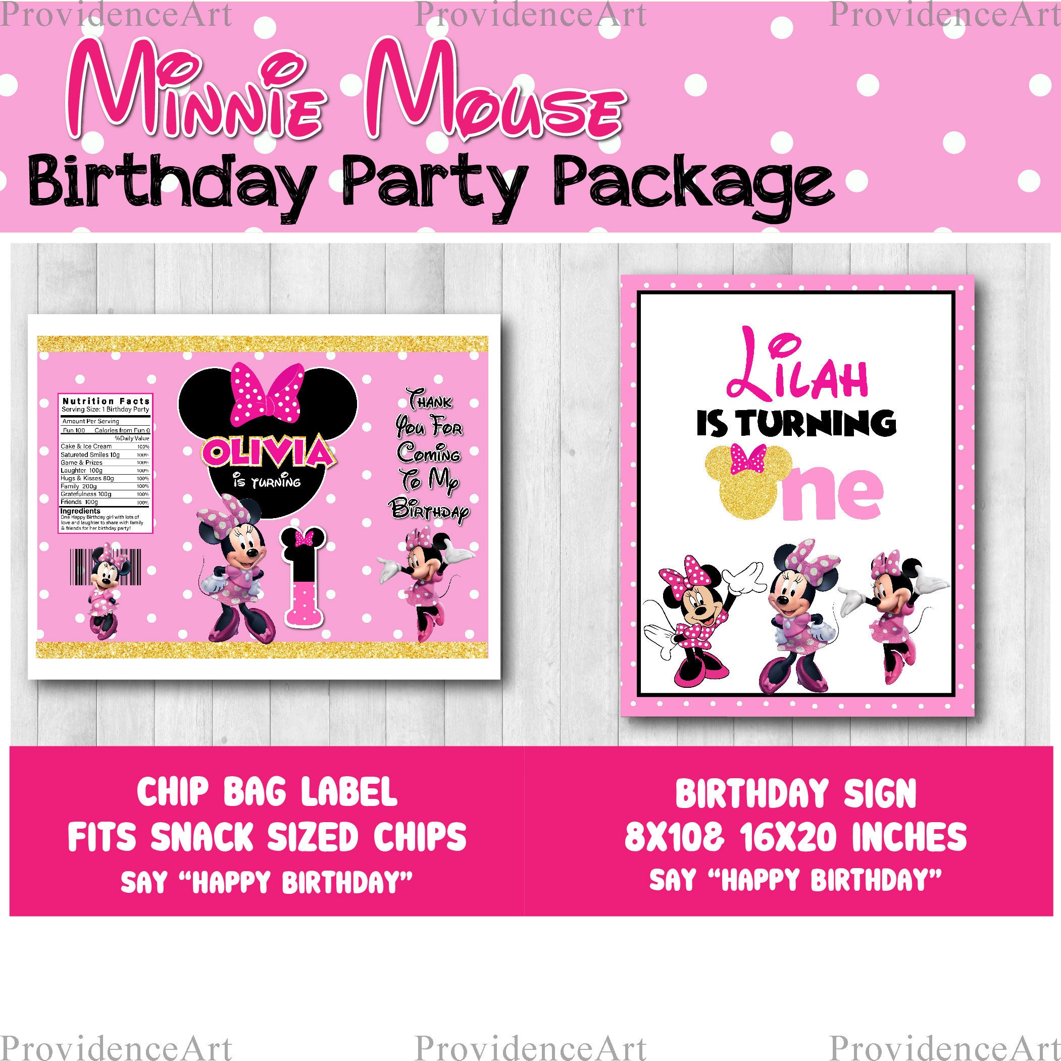 printable-minnie-mouse-birthday-party-package-minnie-mouse-etsy