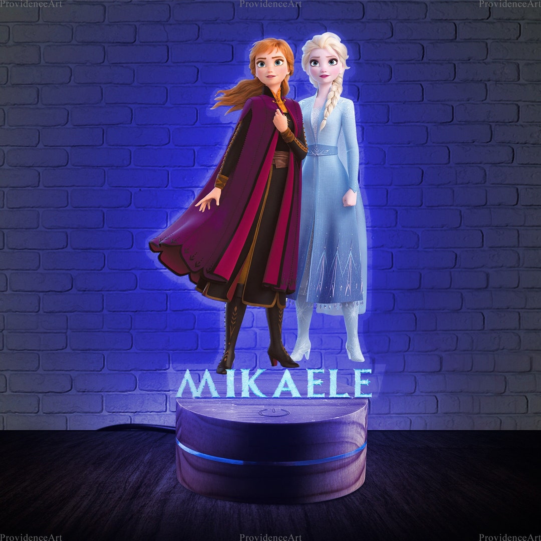 Frozen 2 Night Light Frozen Customized Night Light Etsy