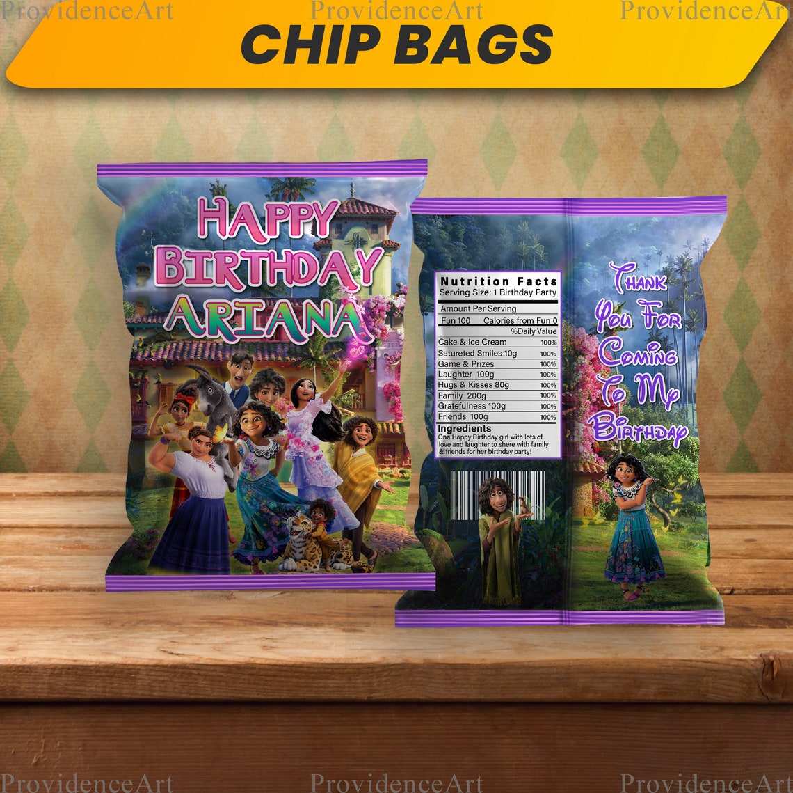 Encanto Party Supplies Encanto Birthday Supplies Encanto Etsy