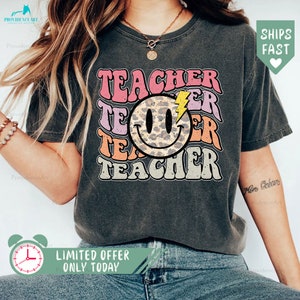 Teacher Shirts, Teacher Gift | Teacher Team Shirts | Easter Teacher Shirt | Preschool Teacher | Comfort Colors Western Shirt