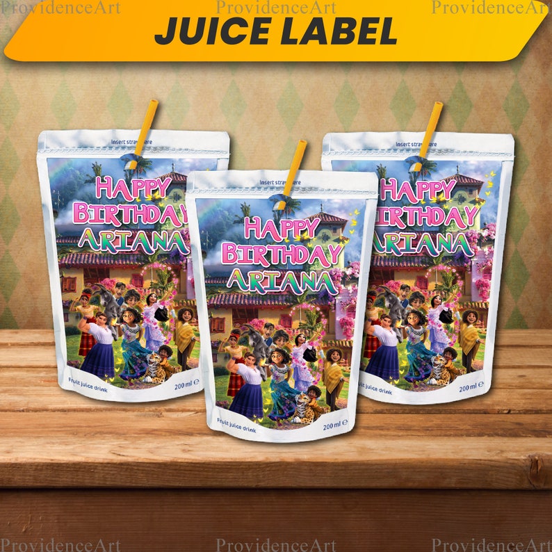 Encanto Party Supplies Encanto Birthday Supplies Encanto Etsy