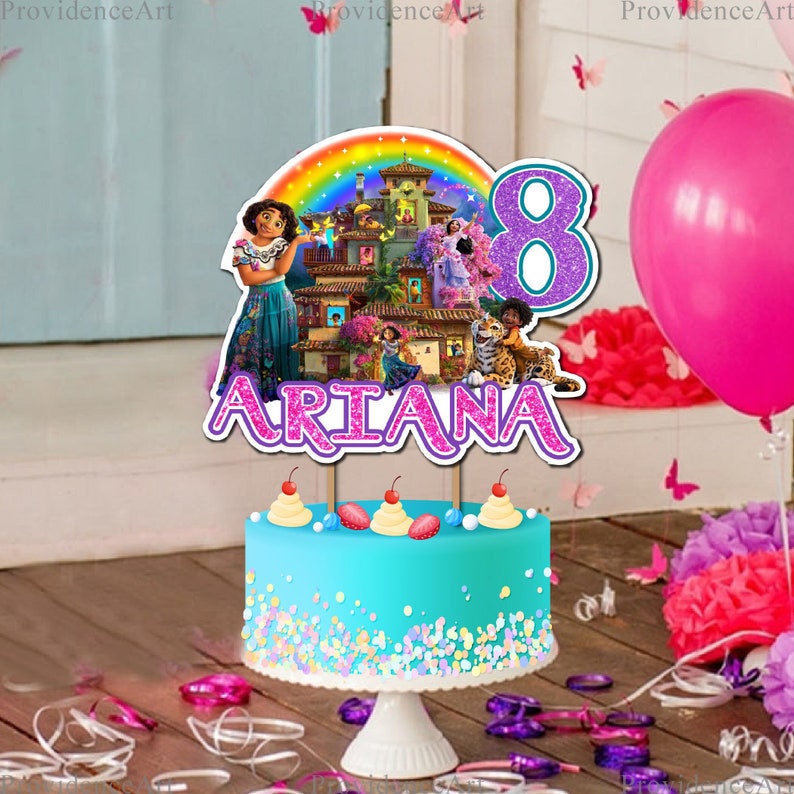 Printable Encanto Cake Topper Encanto Birthday Party Cake - Etsy